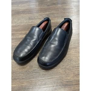 COLE HAAN MENS LOAFERS SHOES BLACK SIZE 10 LEATHER